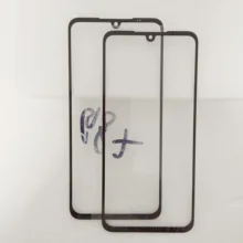 10pcs/lots AAA+ LCD Front Outer glass Lens for LG G8X Screen Cracked Repairing Parts