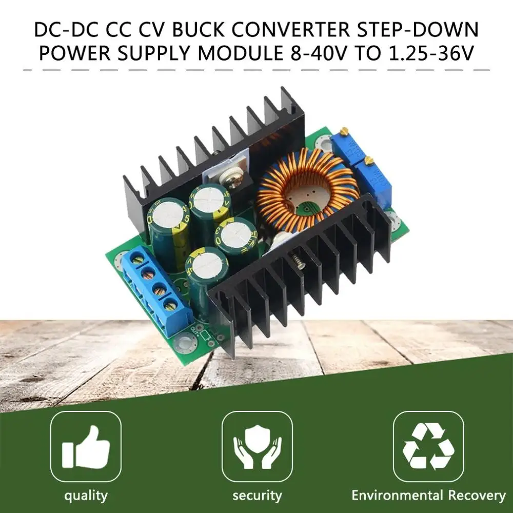 Professional DC-DC CC CV Buck Converter Step-down Power Supply Module 8-40V to 1.25-36V | Supplys