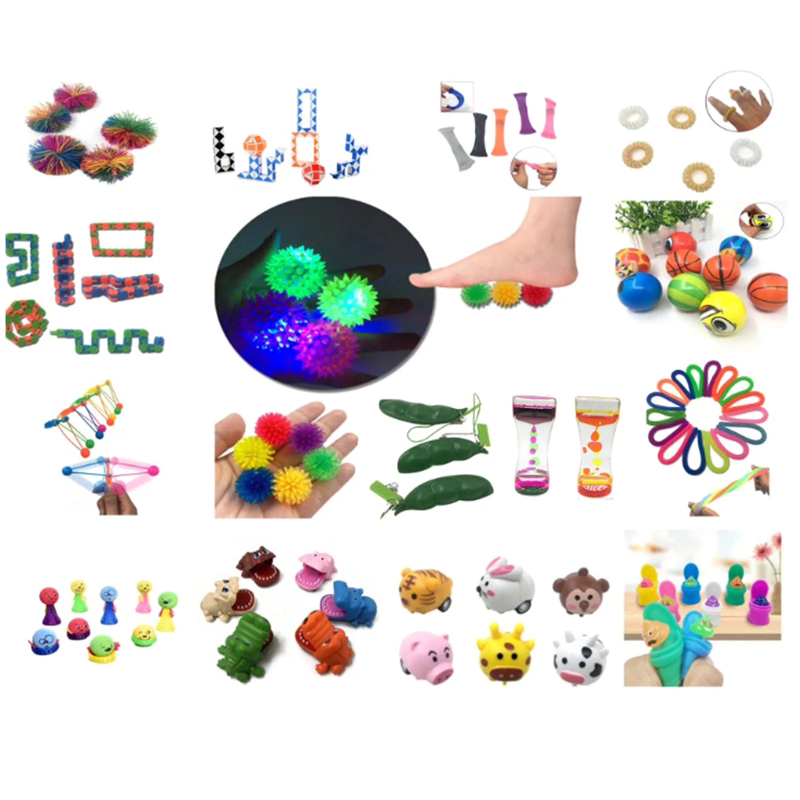 

40 шт./упаковка, игрушки для снятия стресса