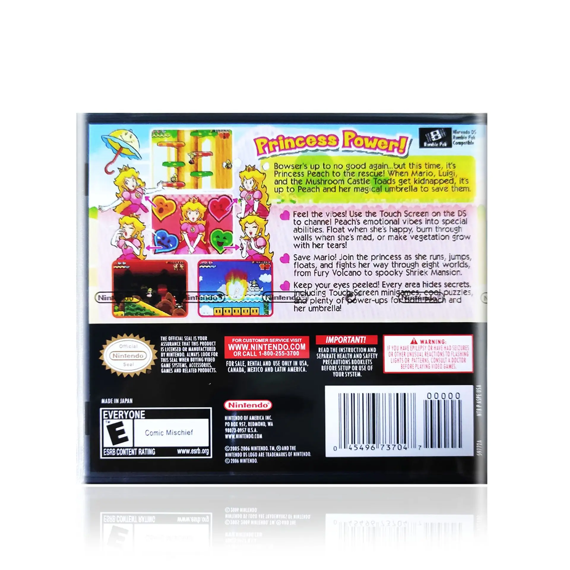 NEW Super Mario Bros Princess PeachDS Game Cartridge Console Card Princes Peach English Language for Nintendo DS 3DS 2DS | Игрушки и