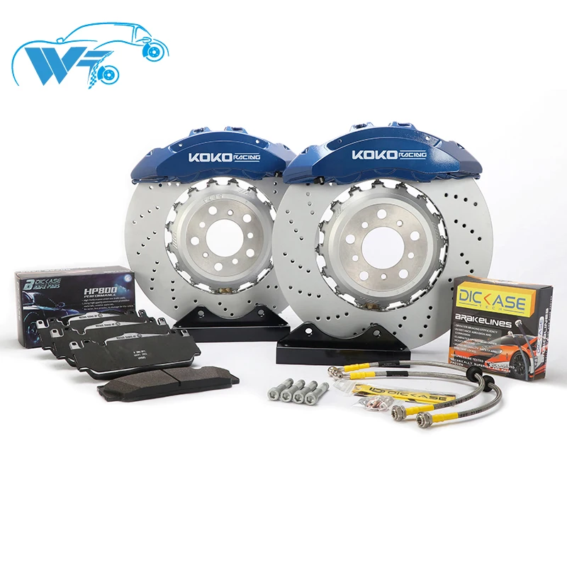 KOKO RACING car аксессуары дизайнерские тормозной MP6 суппорт 6 горшок 20 дюймов переднее