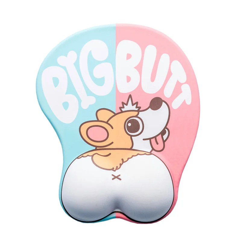 

Симпатичная серия, креативный мультяшный аниме 3d коврик для мыши, Симпатичный ПЭТ с подставкой для запястья, мягкая подставка для ноутбука, ...