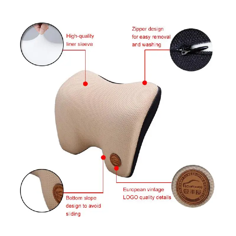 Подушка из хлопка с эффектом памяти для автомобильного сиденья|Опоры сидений| |