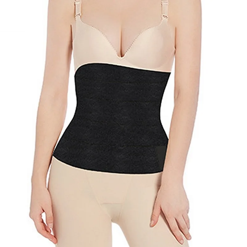 

Bandage Wrap Lumbar Waist Support Belt Adjustable Comfortable Back Braces for Lower Back Pain Relief Yoga Body Shapers 2021