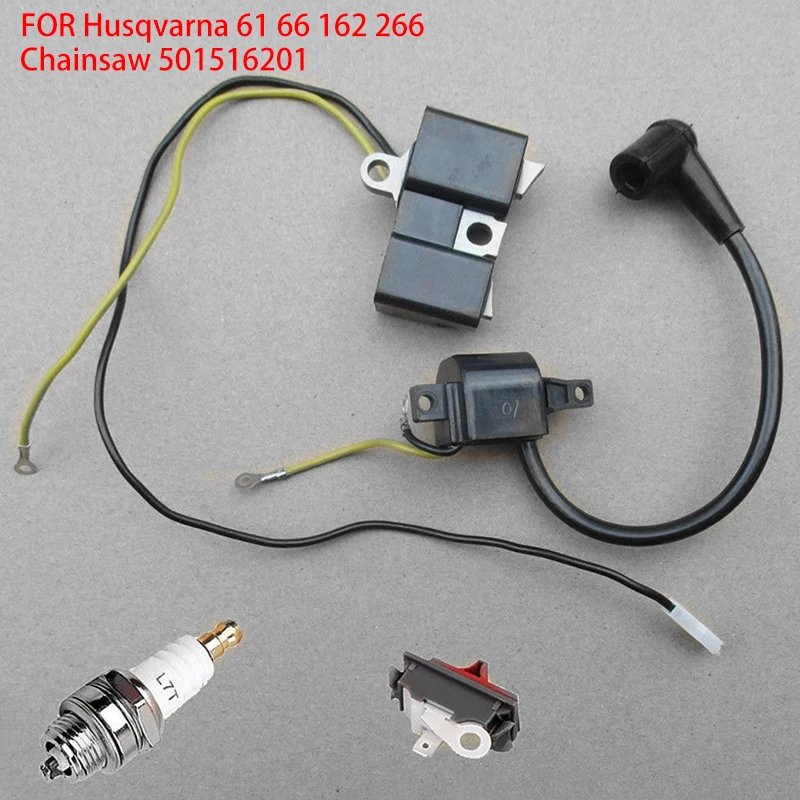 

Part Ignition Coil Module Kit Tool Switch Chainsaw 501516201 Replacement