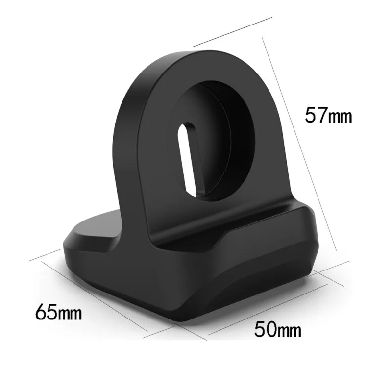

For Samsung Galaxy Watch 341mm /45mm Active2 Active Universal Silicone Charger Holder (Without Charging Cable)
