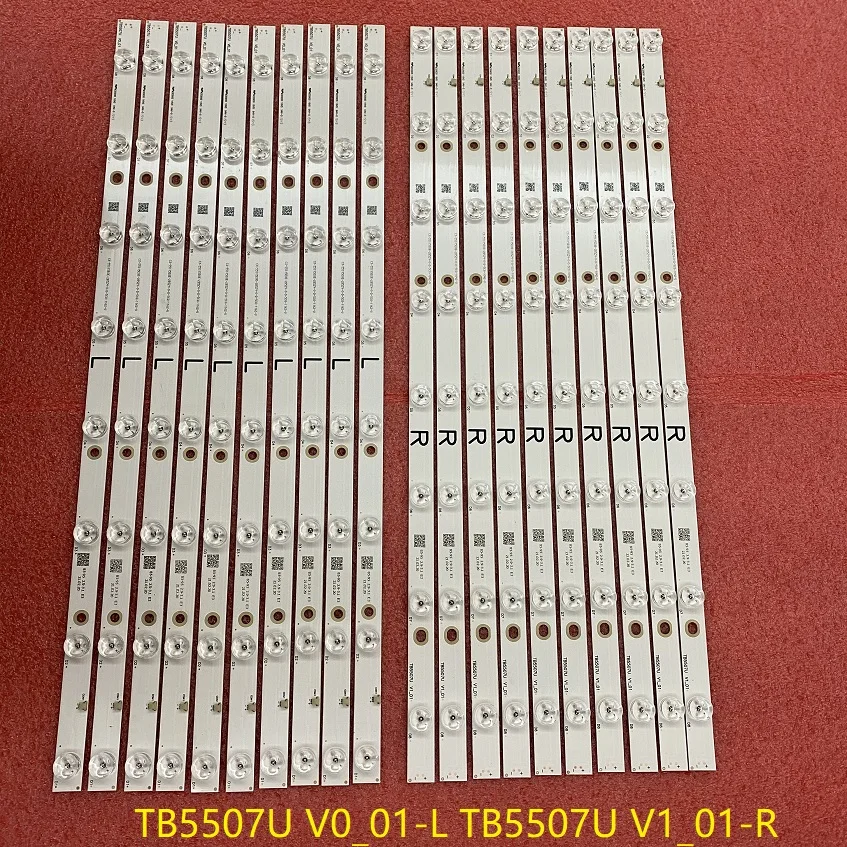 20 шт./компл. Светодиодная лента с подсветкой для Panasonic TX-55CXW754 TX-55CX700B TH-55CX700H TB5507U V0 _ 01