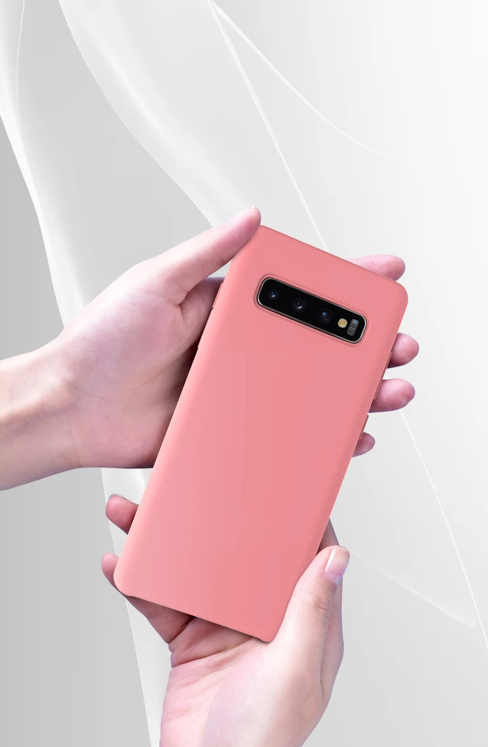 Чехол для samsung Galaxy S10 5G для samsung S8 S9 S10 Note 10 Plus 5G Note 8 9 10 S10 мягкий жидкий силиконовый чехол для телефона