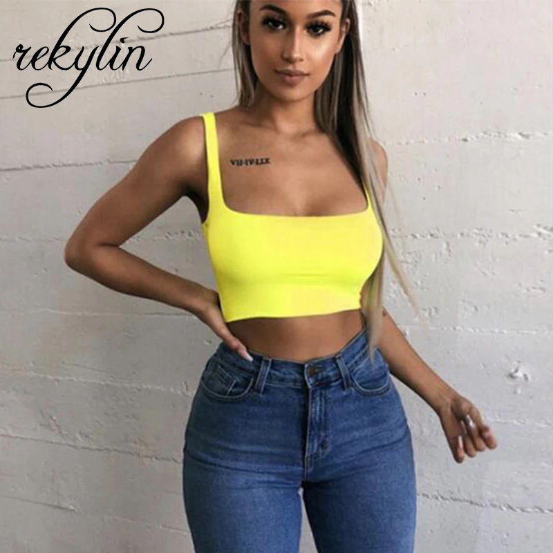 2019 модная женская майка с u-образным вырезом летняя сексуальная повседневная