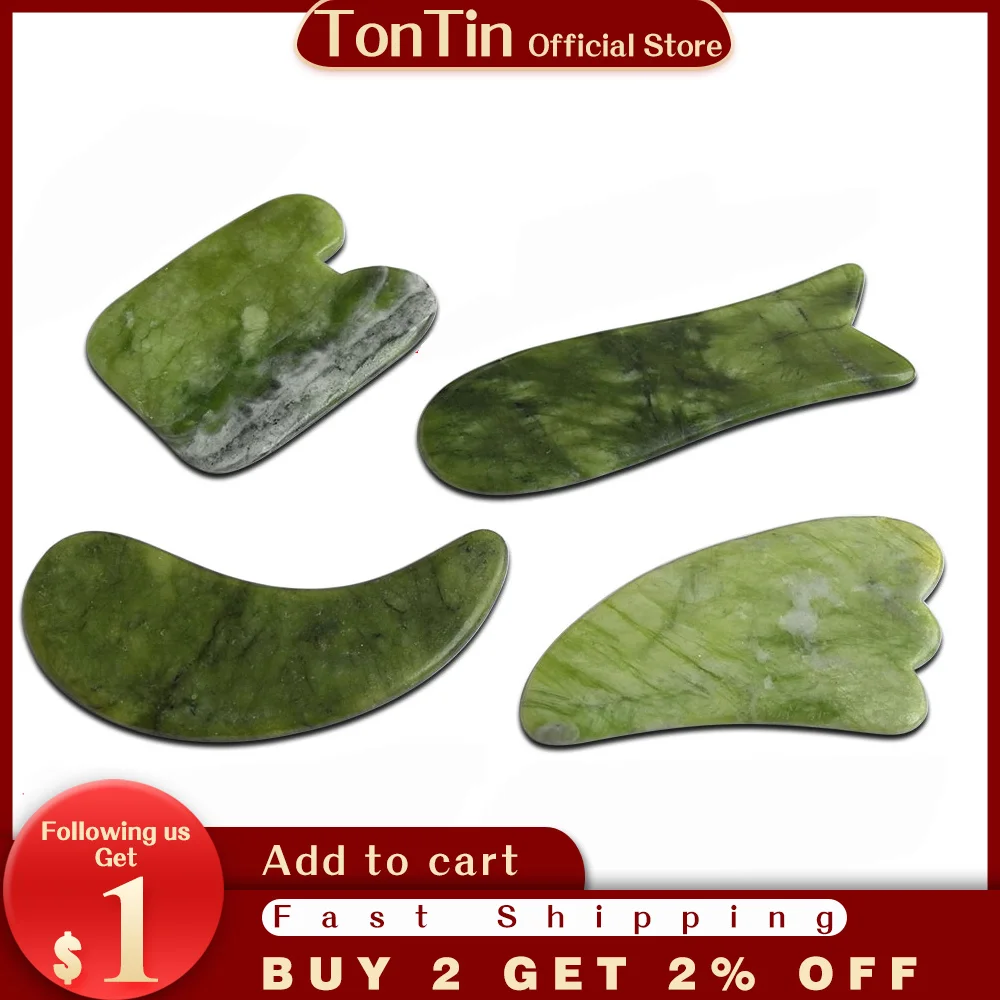 Природный глазурь Нефритового зеленого цвета камня нефрита массажный коврик