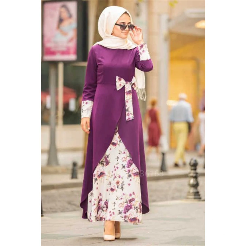 Мусульманское женское абайя мусульманское турецкое нестандартное платье с