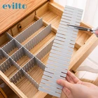 4 шт., Регулируемый разделитель для носков, нижнего белья