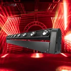 2 шт.лот Светодиодный прожектор с вращающейся головкой RGBW 8x12 Вт, светодиодный прожектор Lyre со встроенным эффектом, сценическое освещение для диджея, дискотеки, вечеринки, танцпола