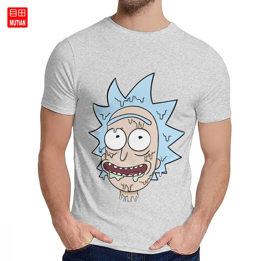 Новейшая футболка Рик Санчеса новая из 100% хлопка на заказ|Мужские футболки| |