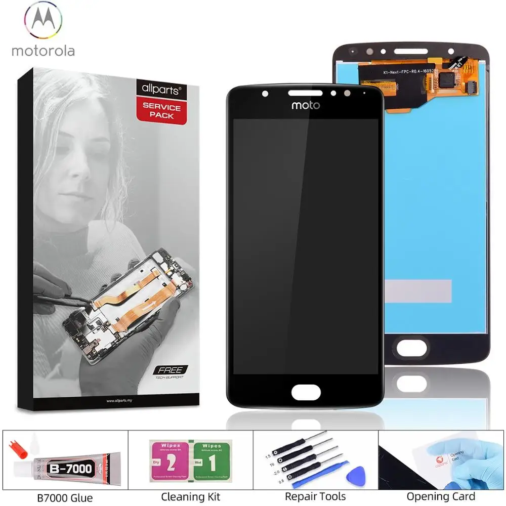 Version дисплей для Motorola Moto E4 LCD сенсорный экран дигитайзер xt1767 ЖК Замена|Экраны