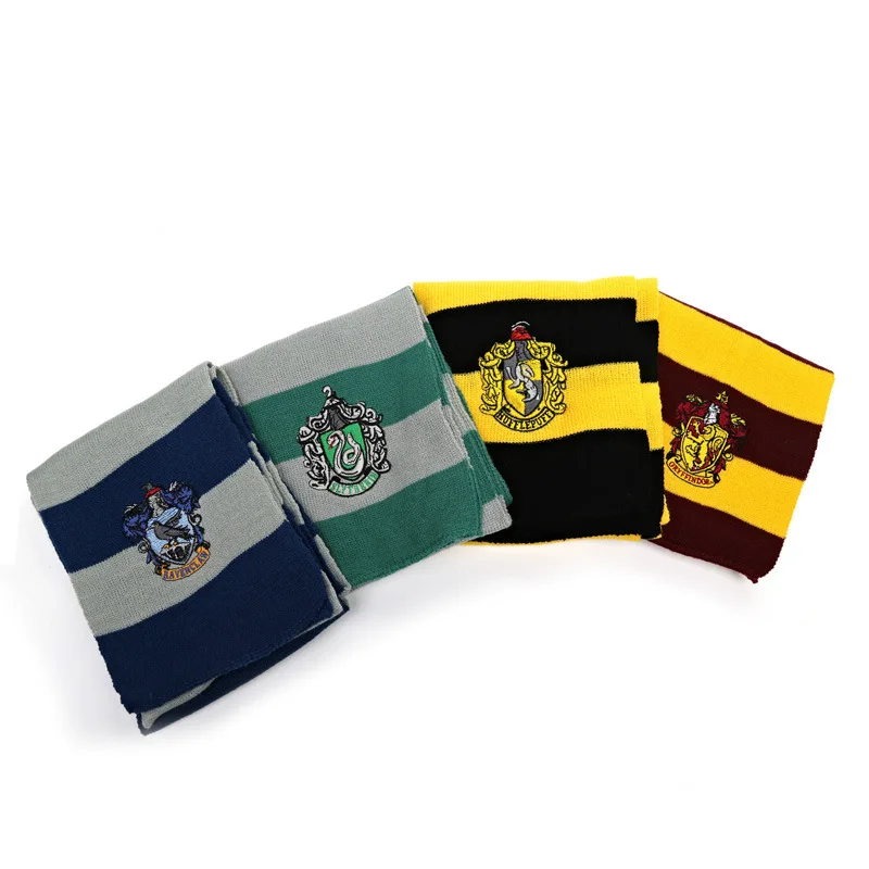 

Harris Cosplay Scarf Four Magical Academy Insignia Christmas Halloween Prop