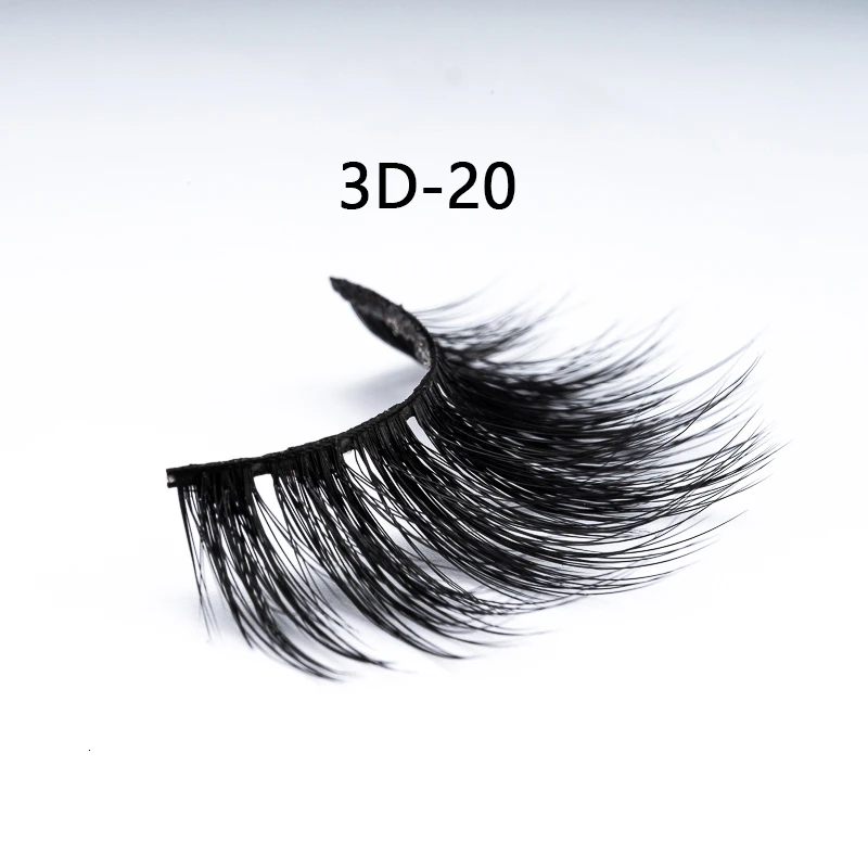 DORADOSUN 5 пар 3D искусственная норка косплей полная полоса ресницы в полоску