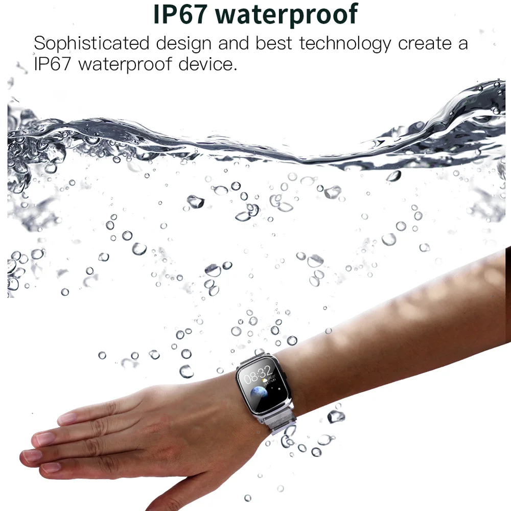 

69 Infrared Probe Body Temperature Detection Smart watch Heart Rate Test Wristband Fitness Tracker Smartwatch Women men Bracelet