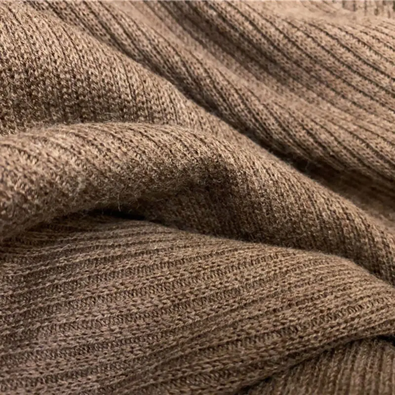 

XITAO Knitted Sweater Fashion New Women Pullover Full Sleeve Solid Color Knitted 2021 Spring Autumn Solid Color Sweater DZL2663