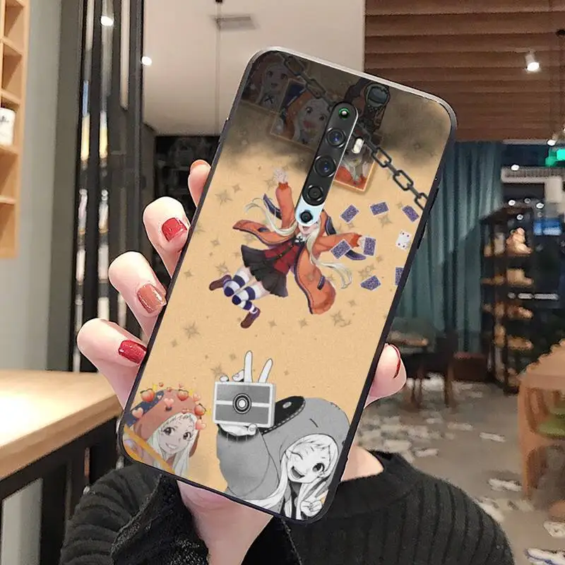 Мультяшный Runa kakegurui чехол для телефона Oppo A5 A9 2020 Reno2 z Renoace 3pro A73S A71 F11 | Мобильные