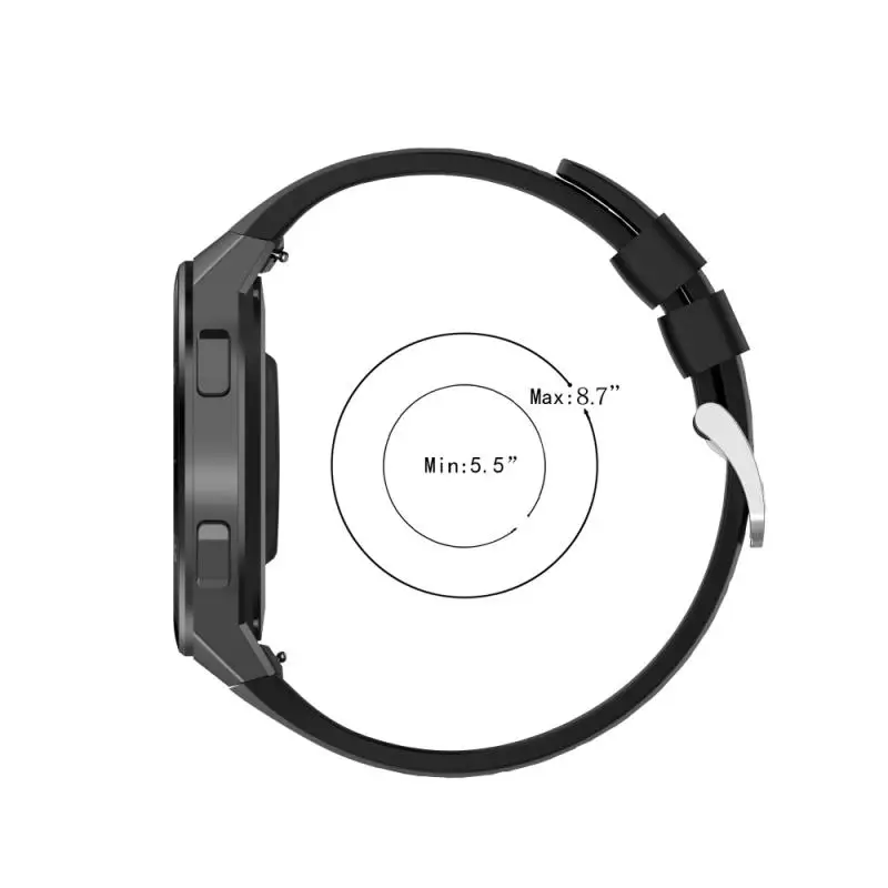 

Suitable For Huawei Watch GT2e Silicone Strap Metal Buckle Watchband Consumer Electronics Wearable Devices Accessories