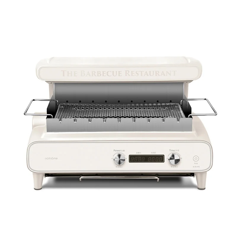 

TT Electric Barbecue Grill Household Smoke-Free Barbecue Machine Automatic Rotary Multifunctional Indoor Electric Barbecuekewers