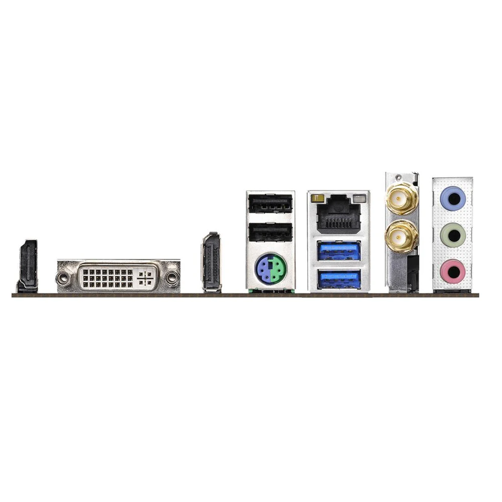 ASRock Новый H310CM ITX/ac Поддержка NVME материнская плата мини itx Intel 310 Чипсет 4 * SATA 6 ГБ/сек.
