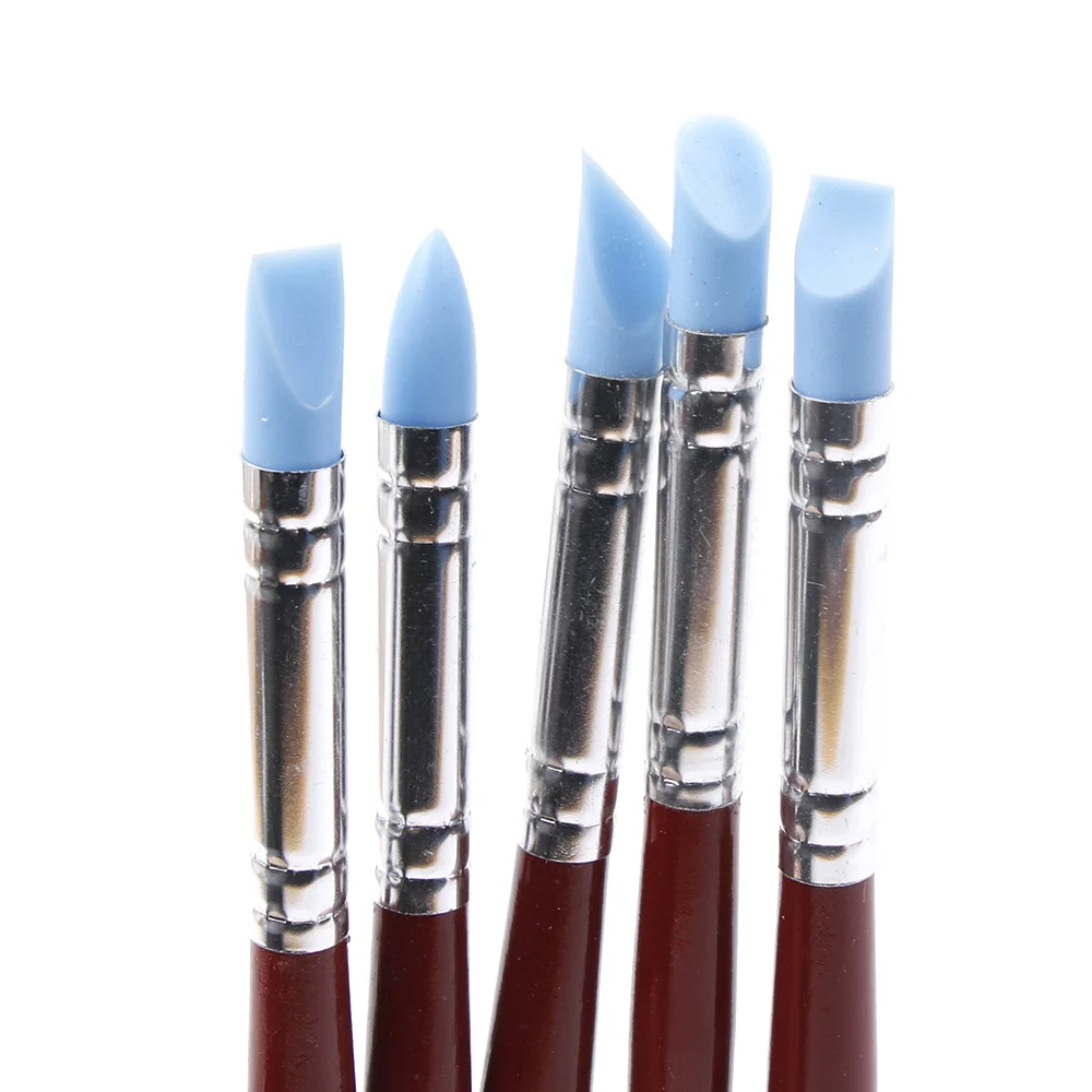 5 шт./компл. ногтей искусство ремесло Резьба по гончарной глине Скульптура