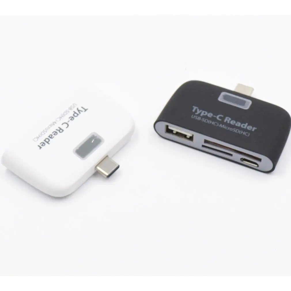 USB 3 1 type c OTG кард ридер C папа 0 TF SD MS Женский адаптер для Macbook| |