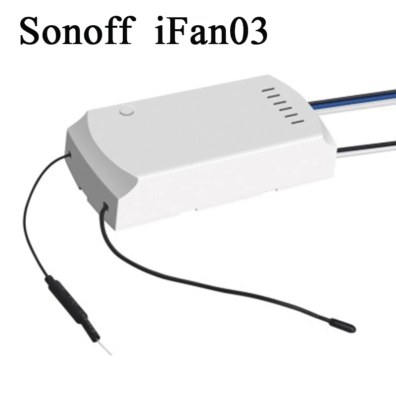 Потолочный вентилятор SONOFF iFan03 WiFi светильник контроллер поддержка 433 МГц RF RM433