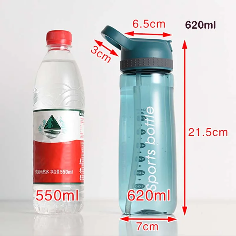 Новая Спортивная бутылка для воды пластиковая напитков туристическая