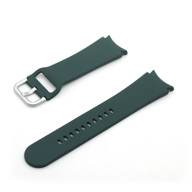 20mm Silicone Strap For Samsung Galaxy Watch 4 44mm 40mm Sports Bracelet Replacement Galaxy Watch 4 Classic 46mm 42mm watch band