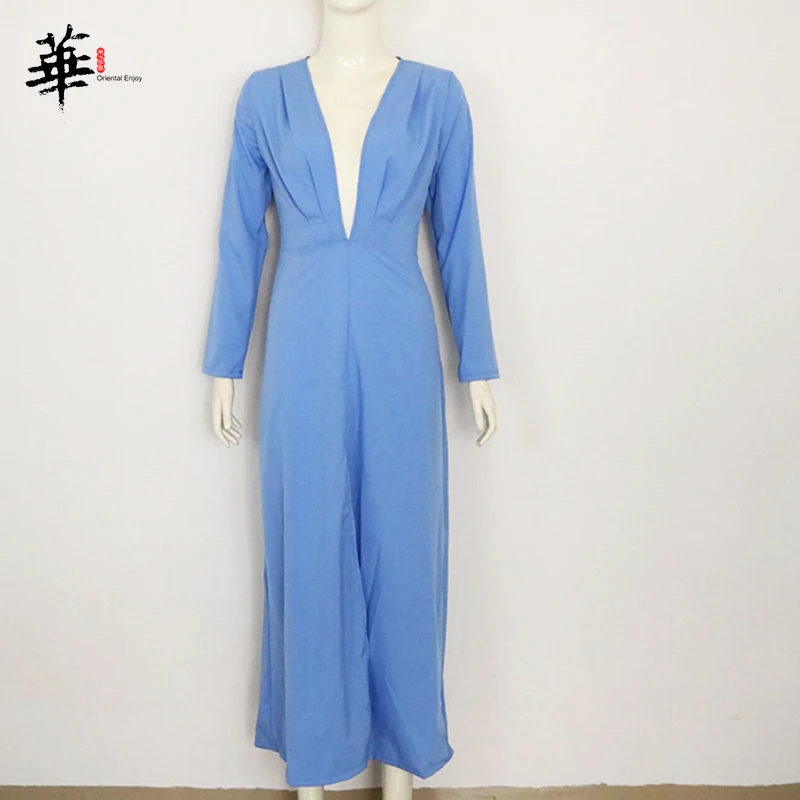 Женское платье с длинным рукавом осень 2020 женская одежда длинные платья для