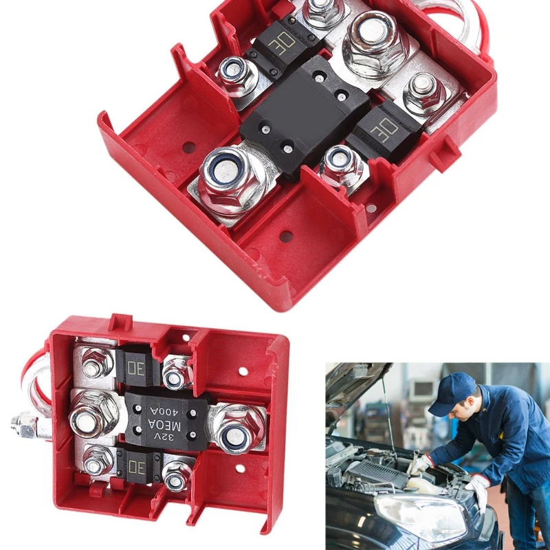 

Блок предохранителей 12 В, водонепроницаемая крышка для лодки, положительный отрицательный блок предохранителей для автобуса, защитный заж...