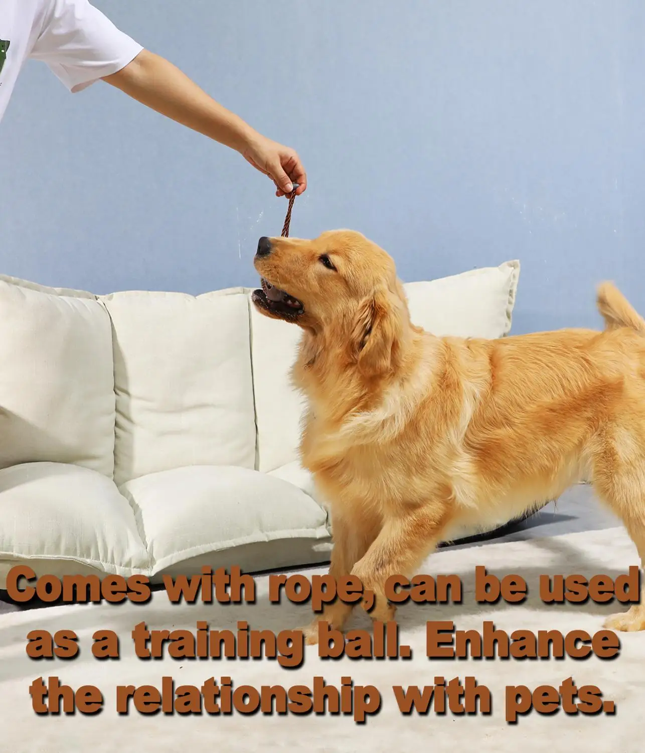 Pet резиновая игрушка для собак жевательные интерактивные мячи чистки зубов