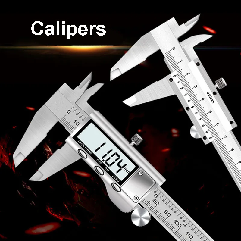Новое поступление измерительный инструмент из нержавеющей стали цифровой