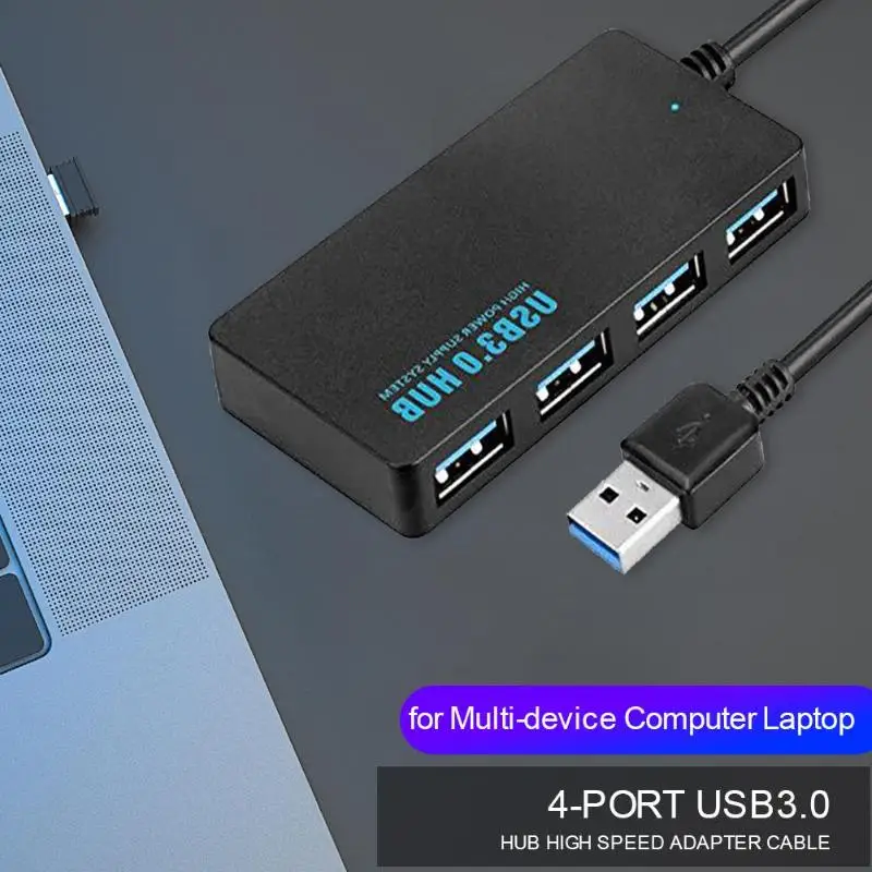 4 портовый адаптер USB 3 0 для втулок с индисветильник энергосберегающий
