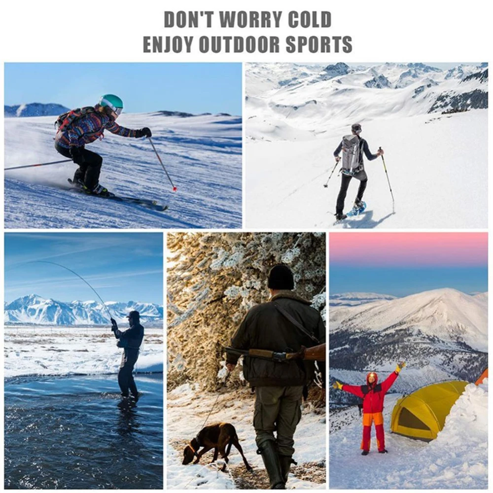 

2020 Smart Heating Vest Men Jacket Outdoor Fishing Cotton Waistcoat Women Winter Hiking USB Electric Warming Outcoat