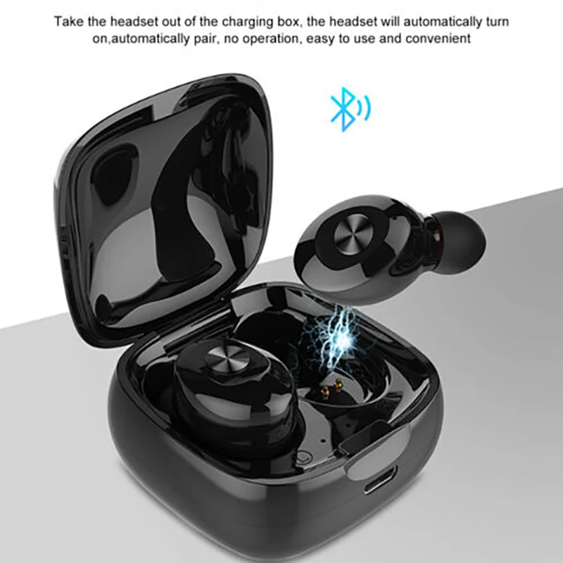 TWS XG12 bluetooth 5,0, беспроводные наушники, вкладыши, наушники, беспроводная гарнитура, водонепроницаемая, с микрофоном, свободные руки, наушники для телефона