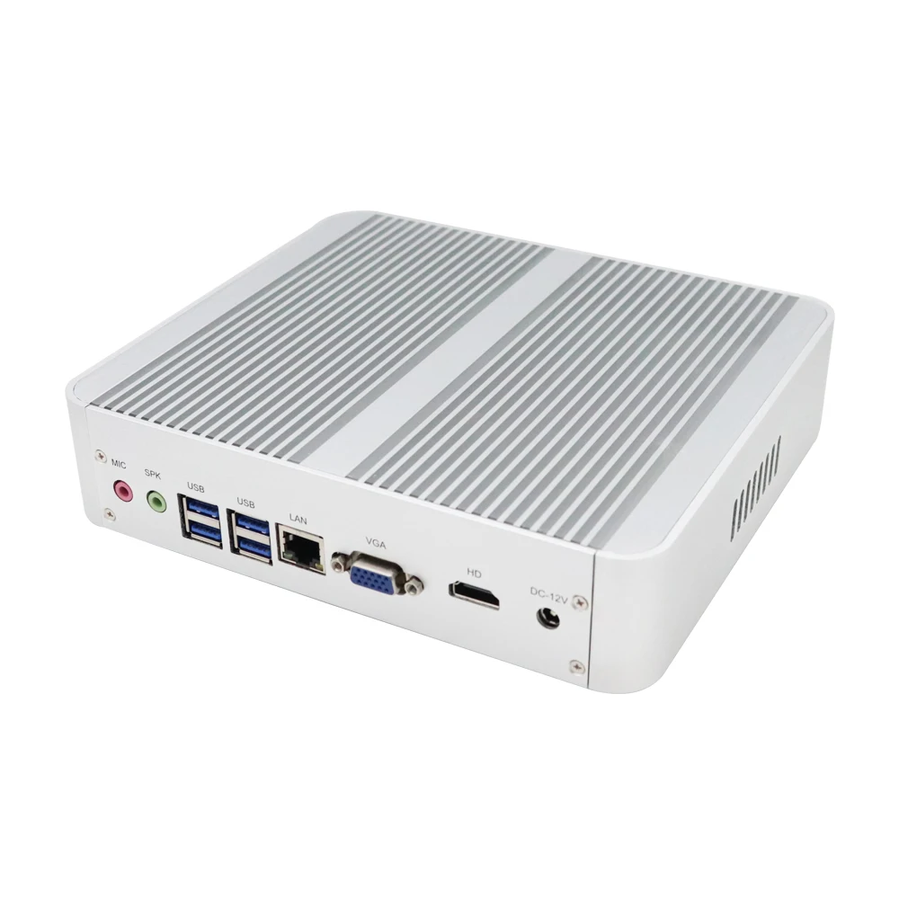 8th Gen Intel Core i5 8250U Fanless Mini PC Barebone System 2 DDR4 RAM Max 32GB Computer 4K VGA HDMI 8*USB Desktop Wifi | Компьютеры и