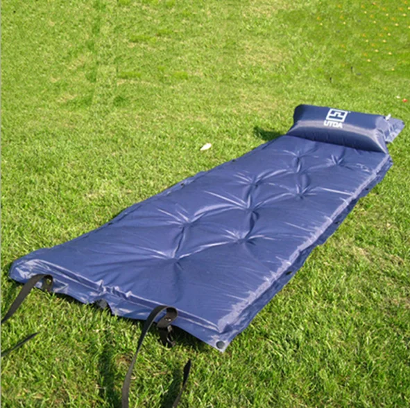 Надувной коврик для сна надувной кемпинга с подушкой матрас трехсезонный