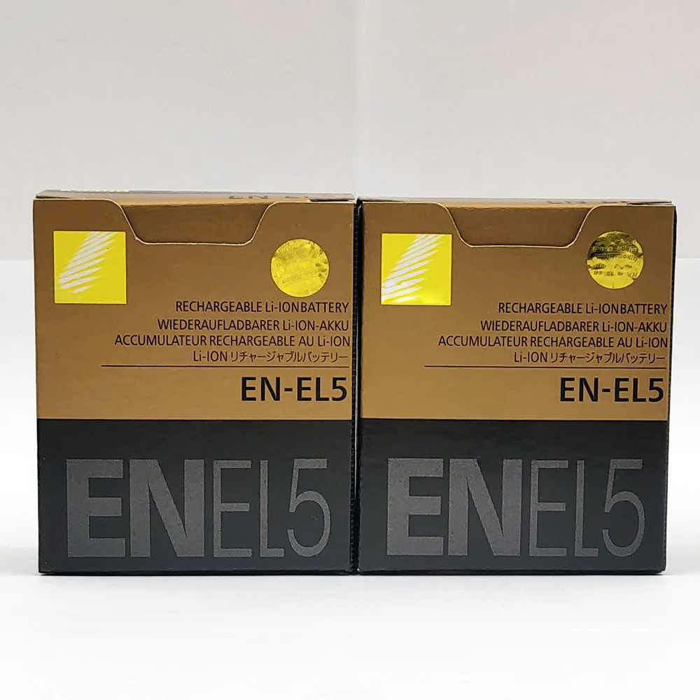 2 шт./лот 1100 мА/ч, EN-EL5 ENEL5 RU EL5 Батарея пакет для Nikon Coolpix P4 P80 P90 P100 P500 P510 P520 P530 P5000 P5100 P5200