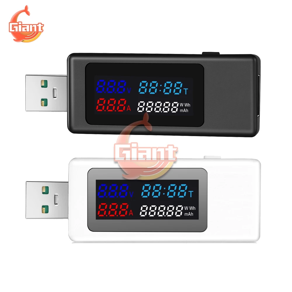 DC4 30V USB тестер мультиметр переменного тока Напряжение сроки Мощность Ёмкость