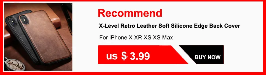 Для iPhone XS чехол для MAX XR, X-Level, роскошный винтажный кожаный чехол для iPhone 6 6s Plus, чехол на заднюю панель для iPhone 7, 8, 8 plus, hoesje