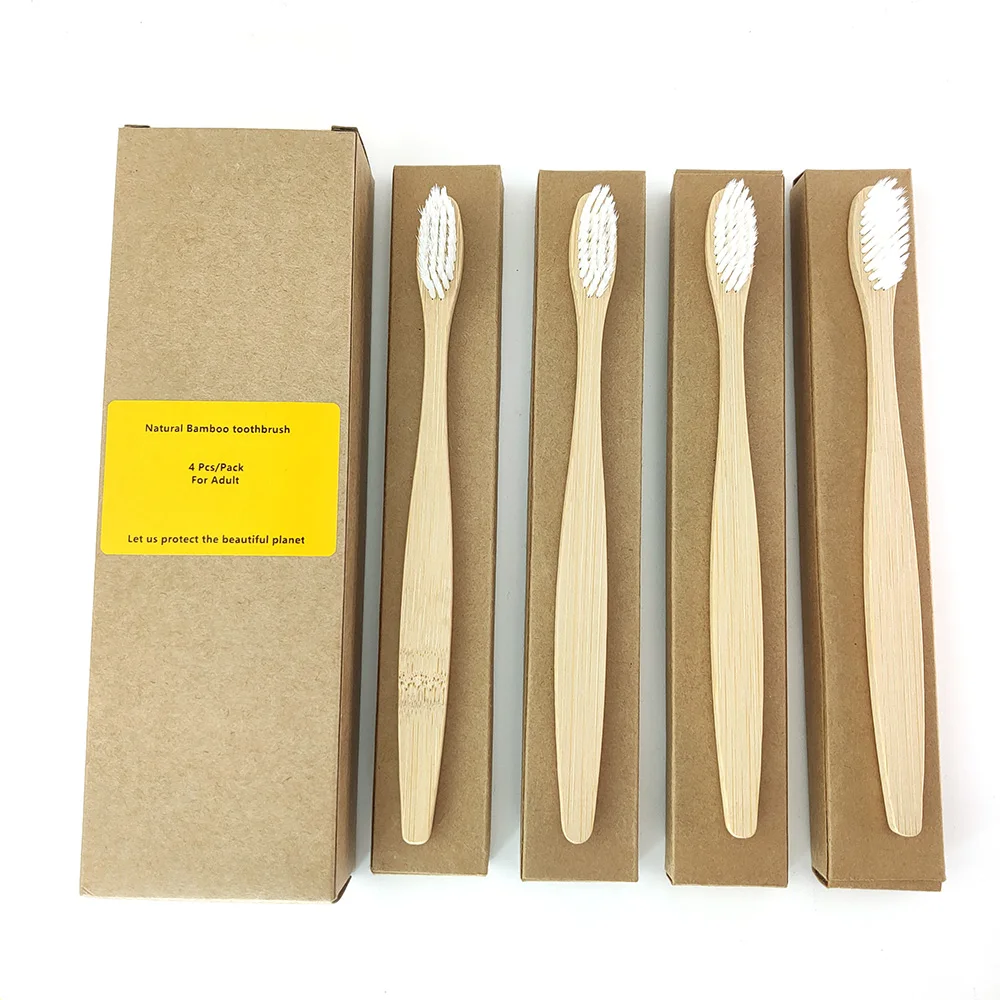 Натуральная Экологически чистая деревянная эргономичная мягкая бамбуковая