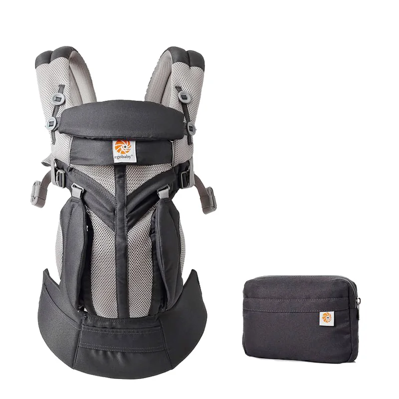 omni mesh dark gray Egobaby Перевозчик Omni 360 все положения для переноски ремень для новорожденных с прохладной воздушной сеткой хлопок четыре сезона для мамы, папы, родителей - Цвет: omni mesh dark gray
