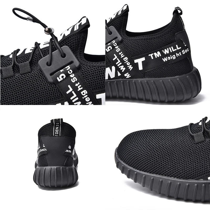 MWSC/Рабочая безопасная обувь Ботинки для мужчин Светильник Обувь строительства