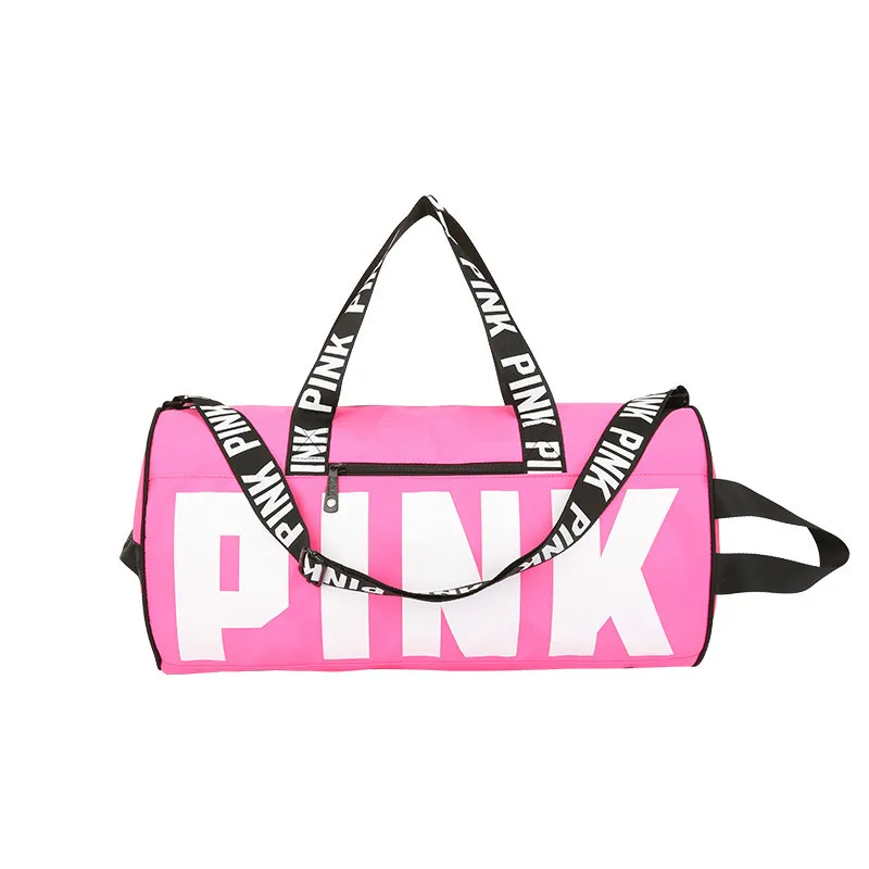 Outdoor Waterproof Nylon Sports Gym Bags Men Women Training Fitness Travel Handbag Yoga Mat Sport Bag with shoes Compartment