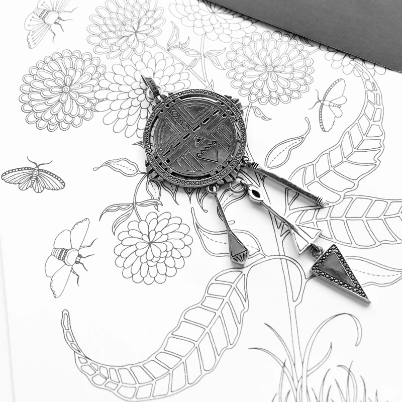 Sun Symbol Dreamcatcher Pendants 925 Sterling Silver Blue Stone Mother of Pearl Thomas Jewelry Necklace Accessories Women Men | Украшения и