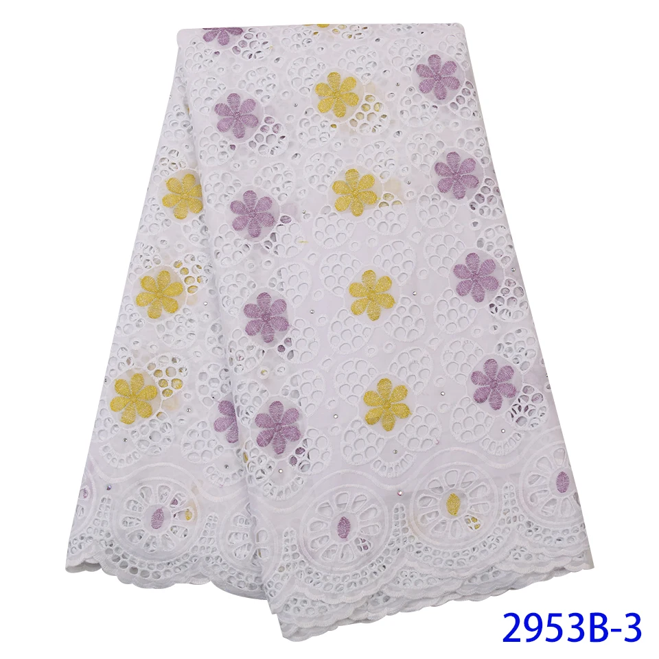 Молочный шелк гипюр вышитая швейцарская хлопчатобумажная кружевная ткань тюль